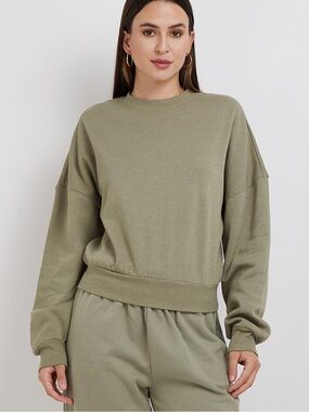 Ardene Olive Green Fleece Jogger Set